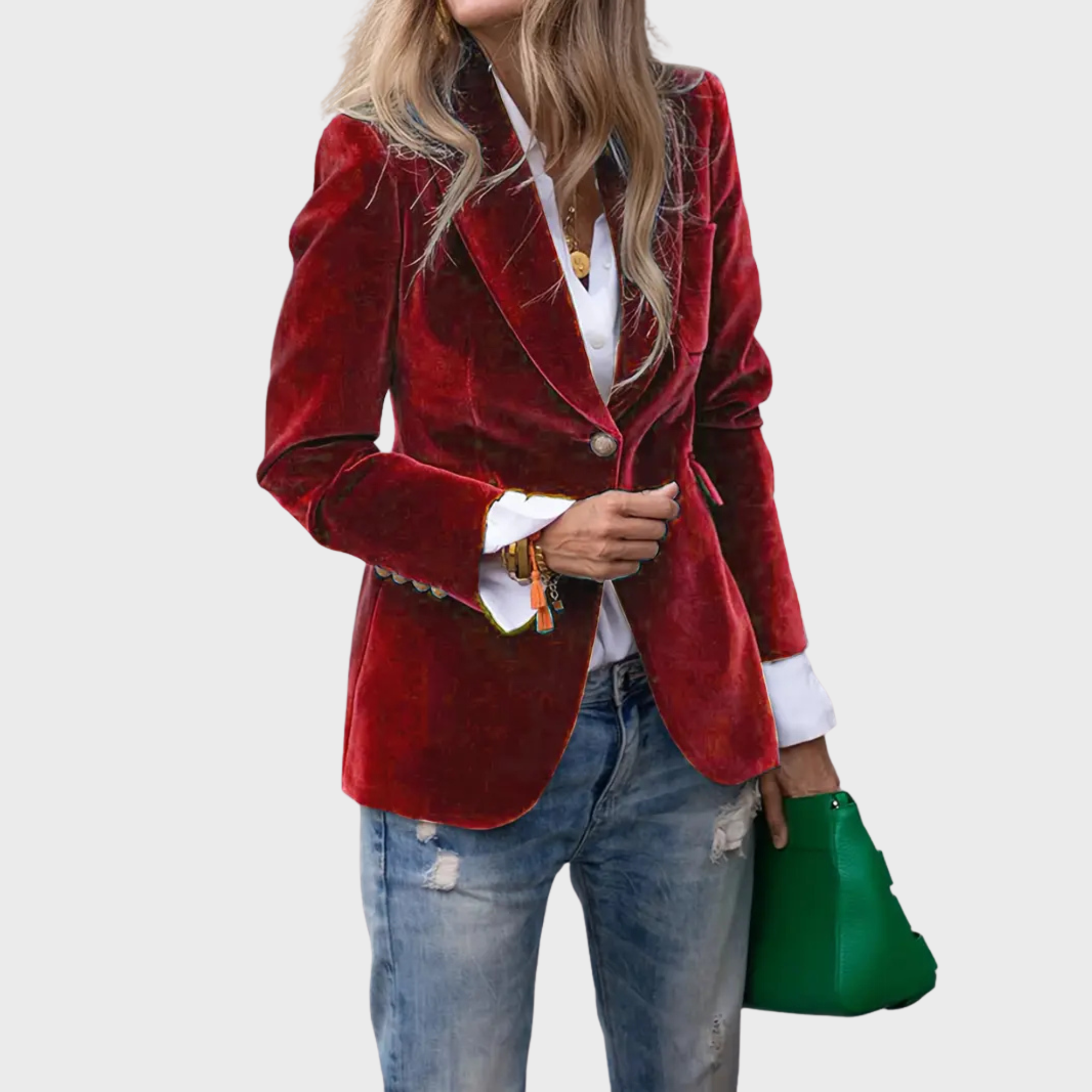 ZUZANA | Elegantní sametové sako