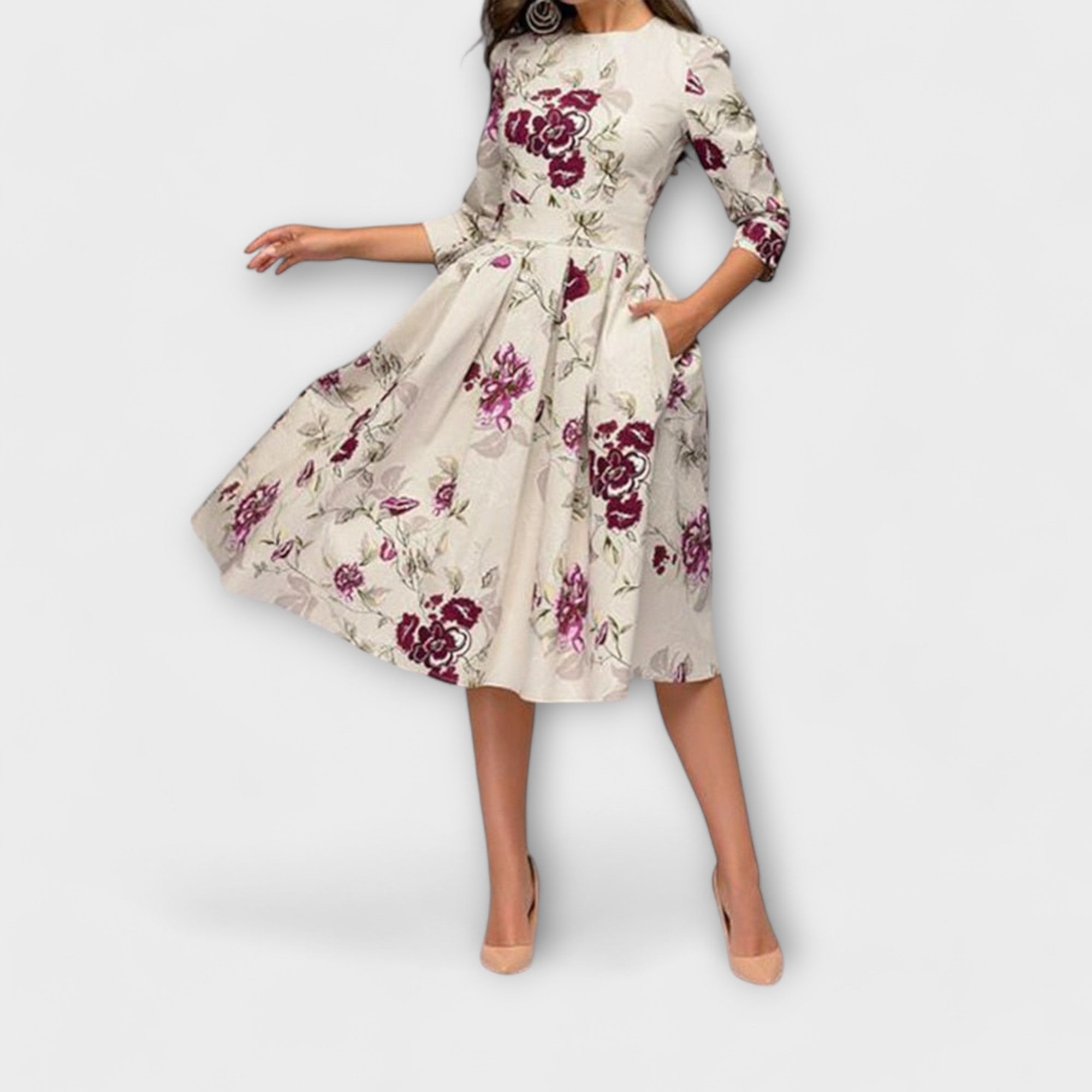 ZUZANA | Elegantní šaty ke kolenům