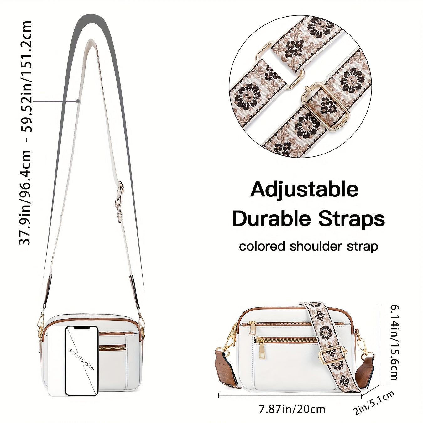 ZUZANA | Kafka Crossbody taška z veganské kůže