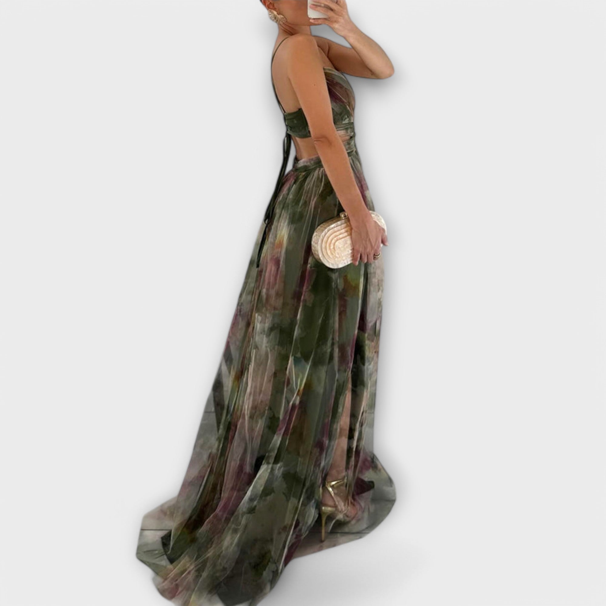 ZUZANA | Mesh Maxikleid - Elegantní a zvýrazňující postavu