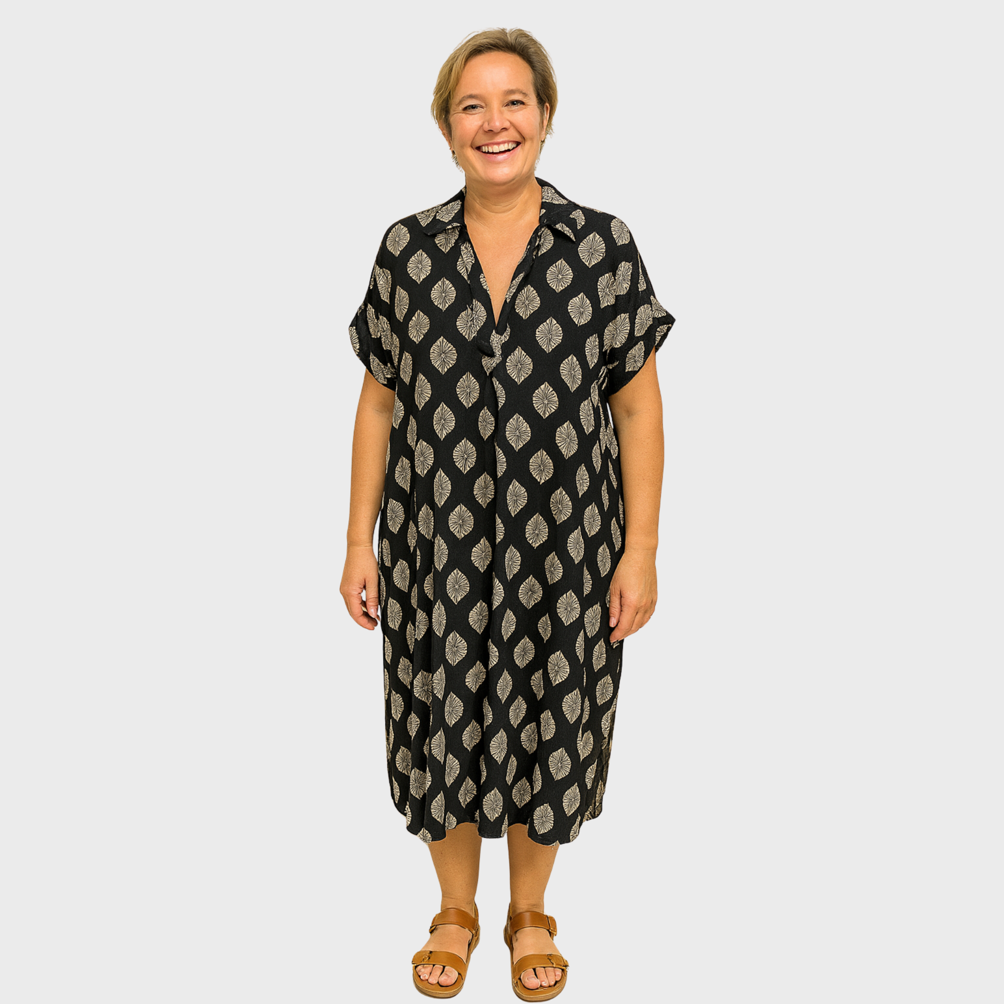ZUZANA | Lehké košilové šaty