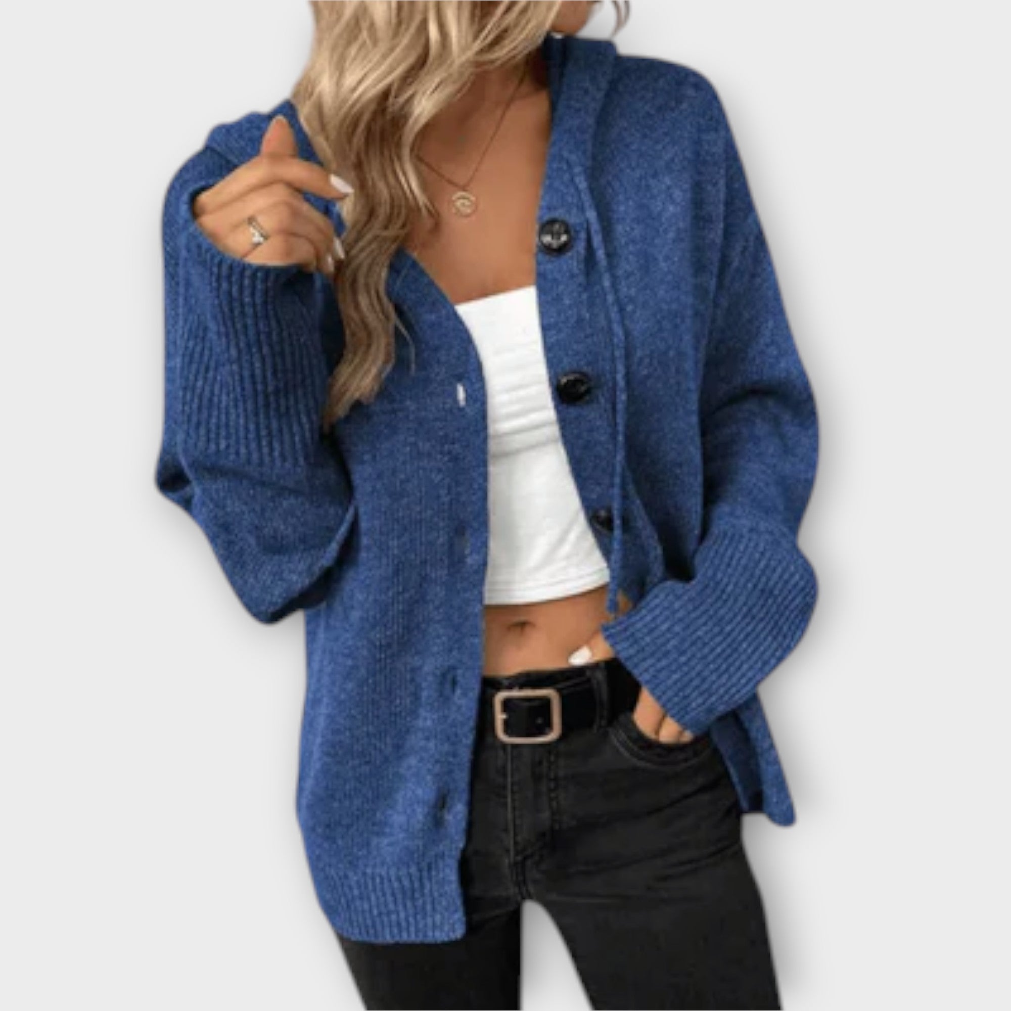 ZUZANA | Pletený cardigan s knoflíky