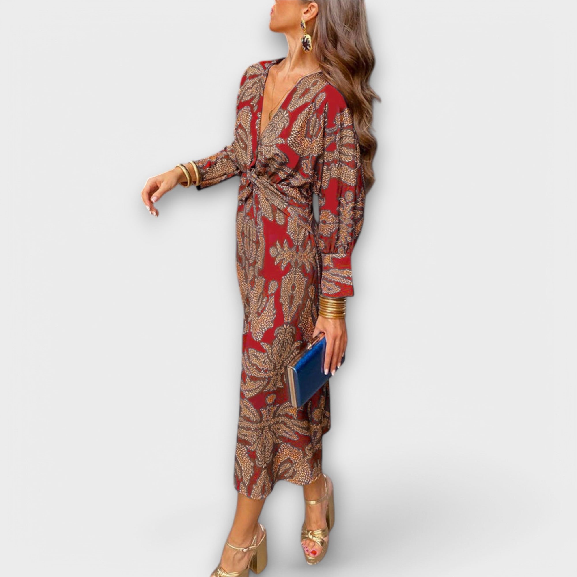 ZUZANA | Elegantní šaty s dlouhým rukávem