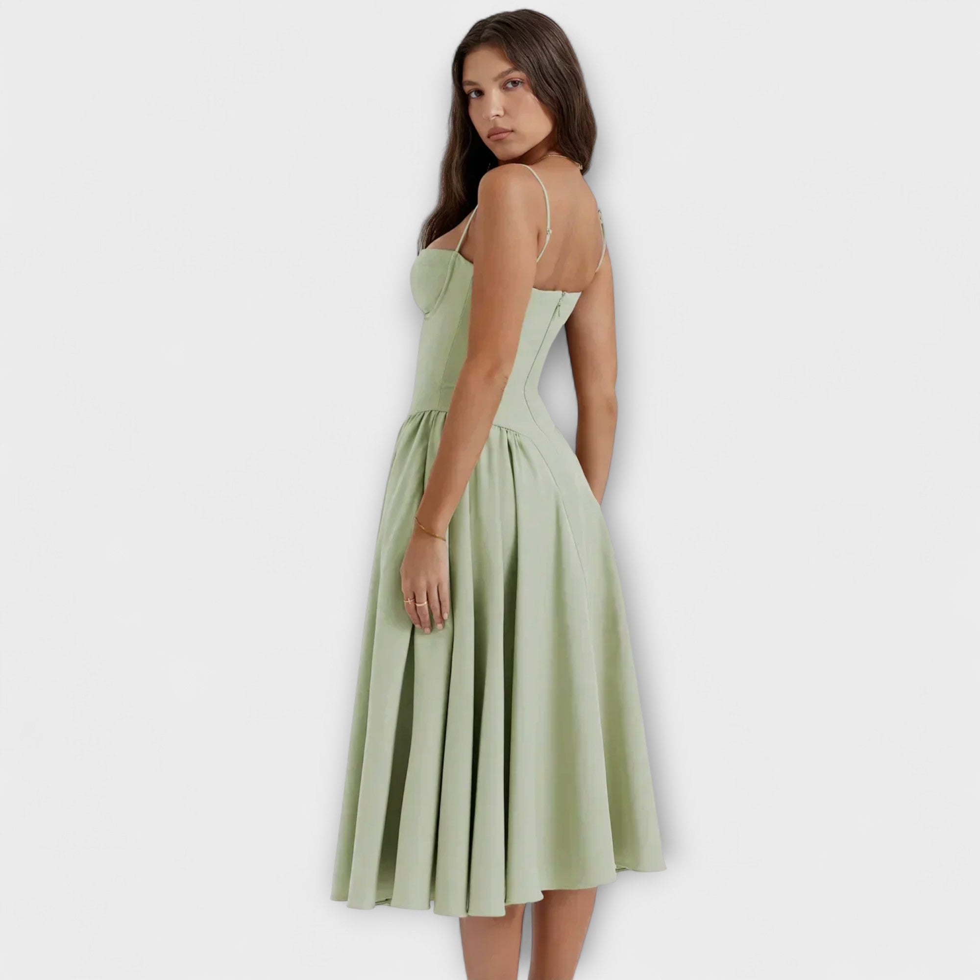 ZUZANA | Elegantní Bezramenné Korzetové Šaty