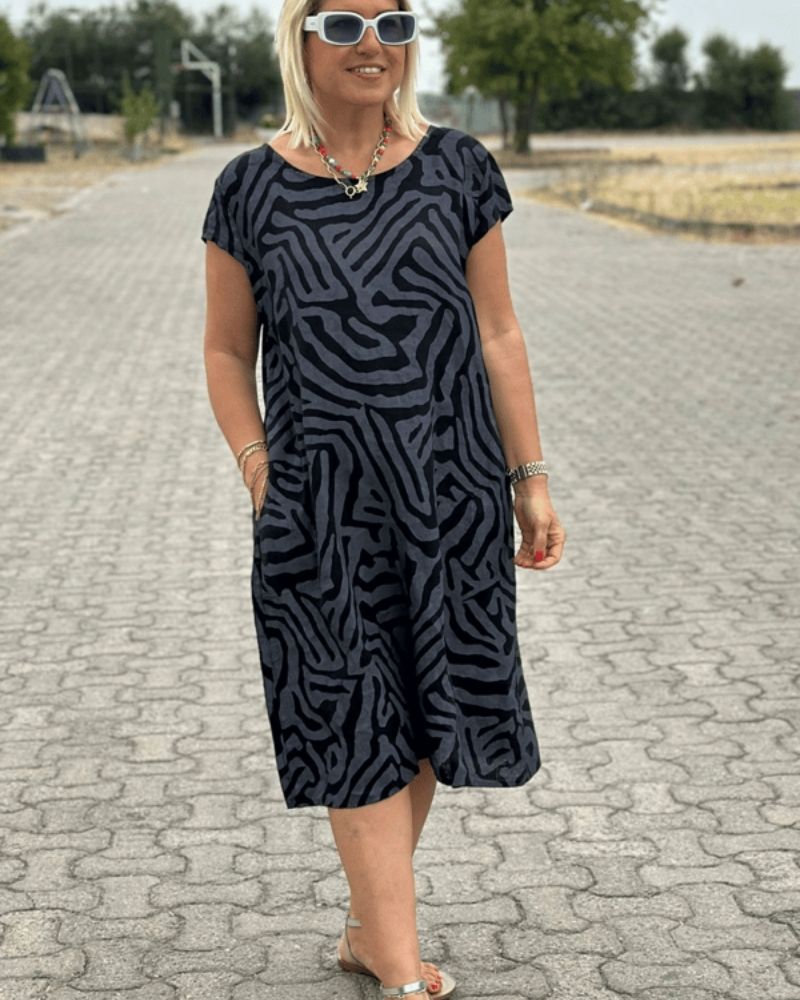 ZUZANA | Ležérní letní šaty s pohodlným střihem