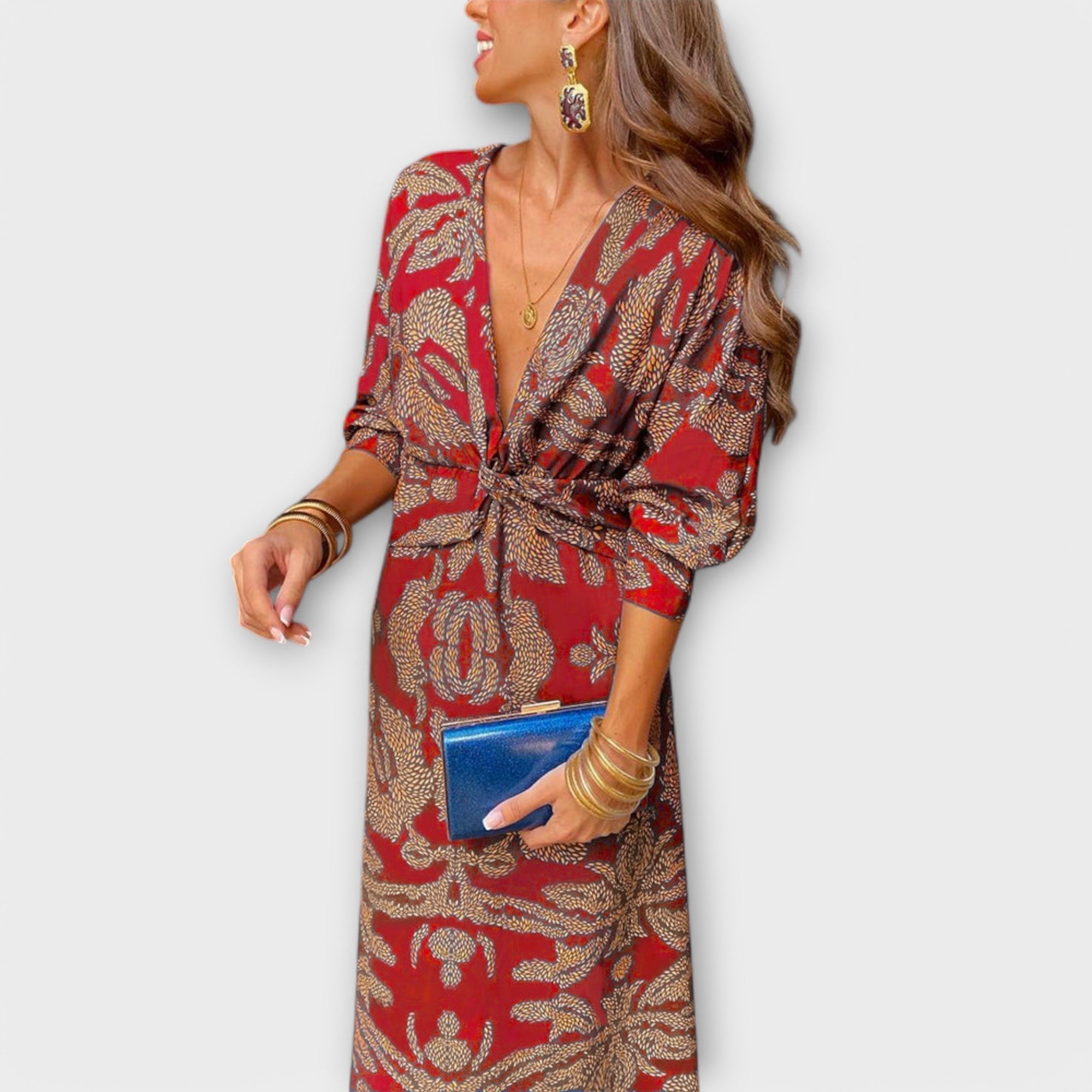 ZUZANA | Elegantní šaty s dlouhým rukávem