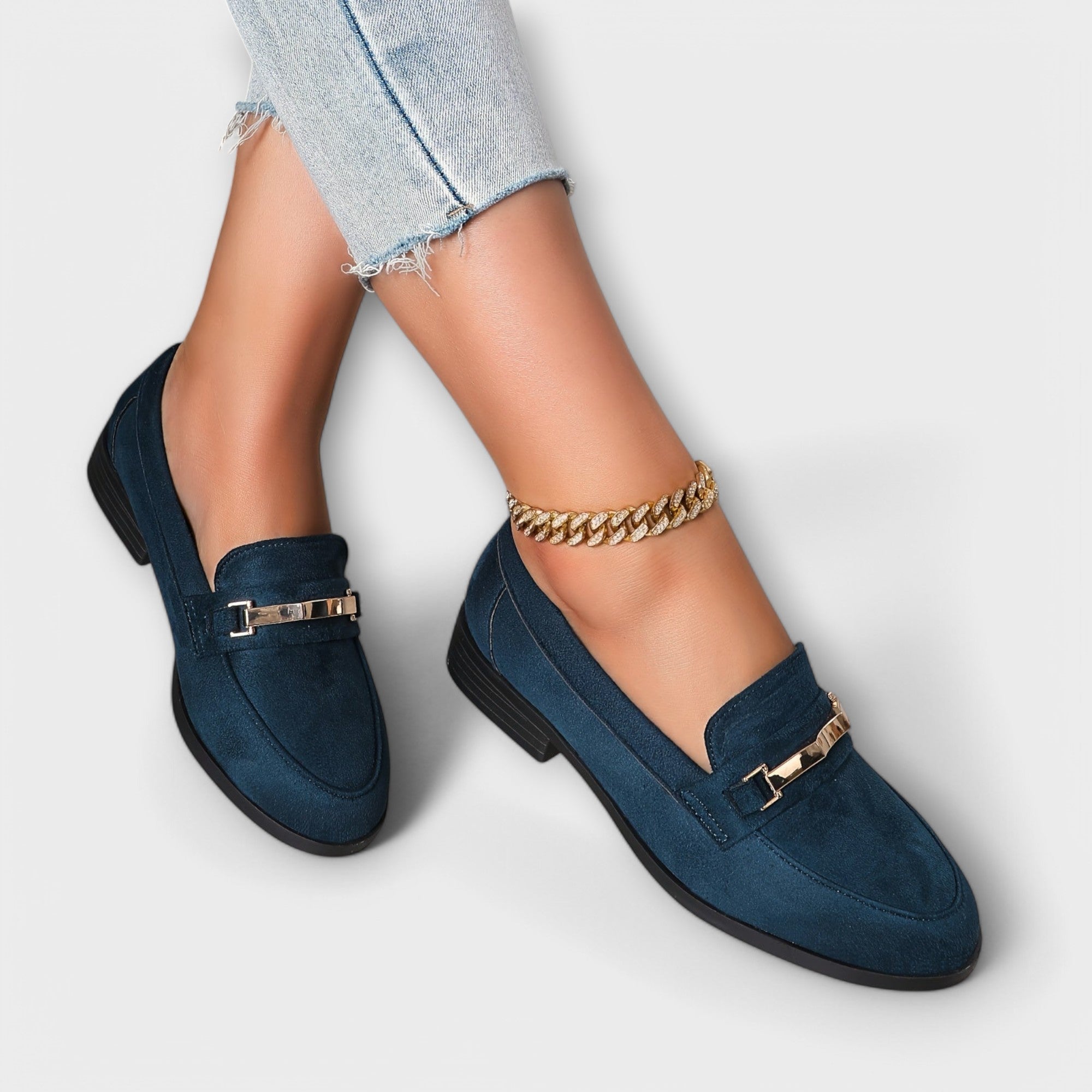 ZUZANA | Flanelové Loafery