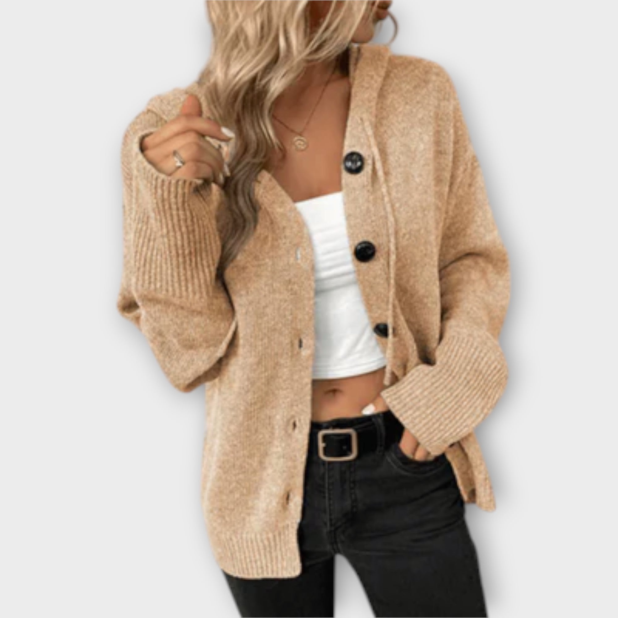 ZUZANA | Pletený cardigan s knoflíky