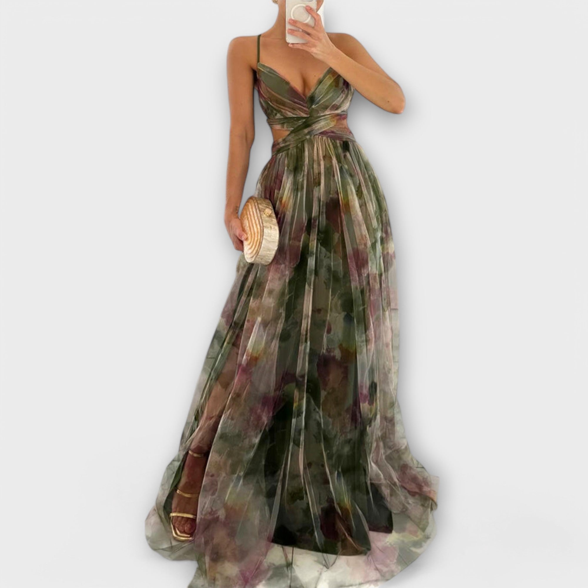 ZUZANA | Mesh Maxikleid - Elegantní a zvýrazňující postavu
