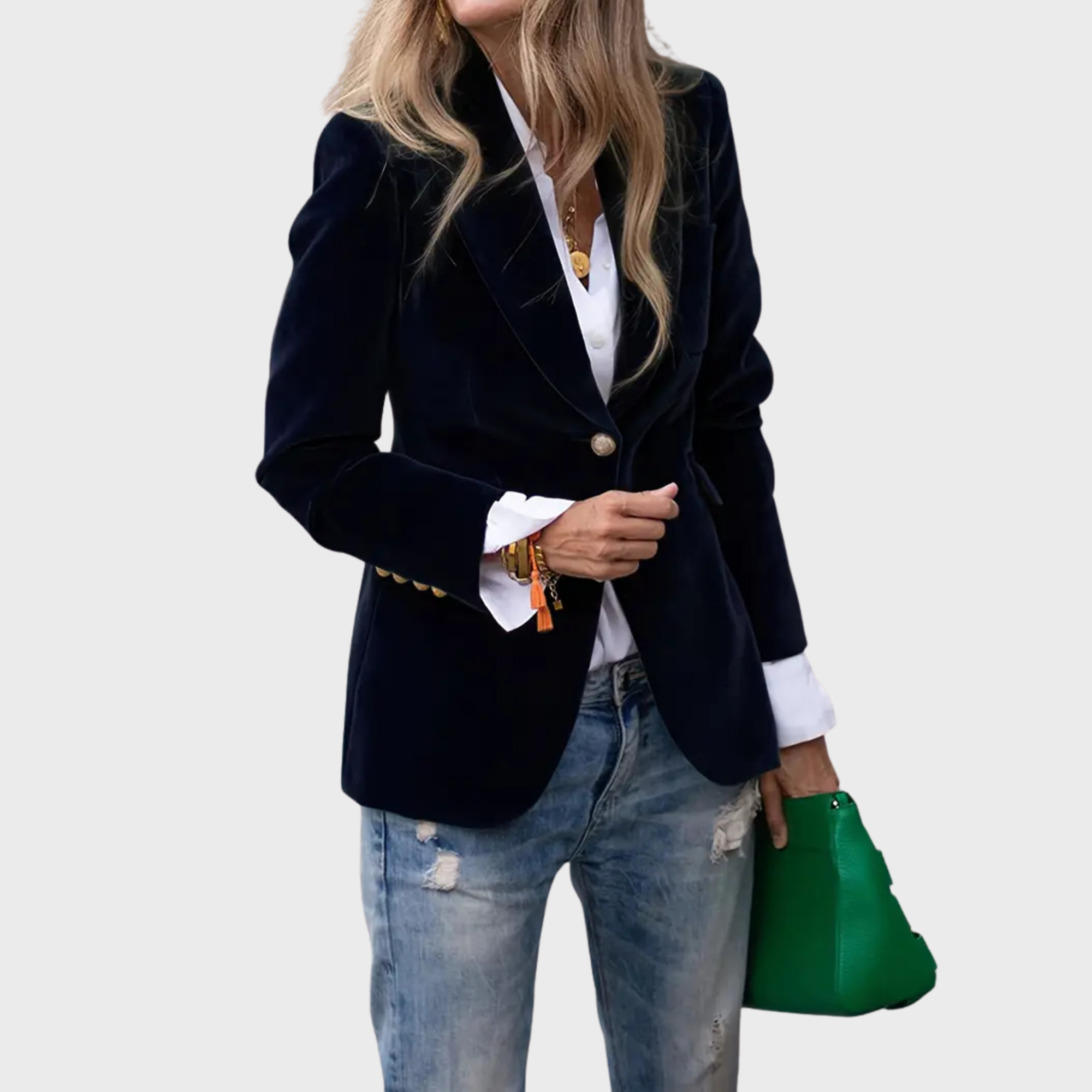 ZUZANA | Elegantní sametové sako