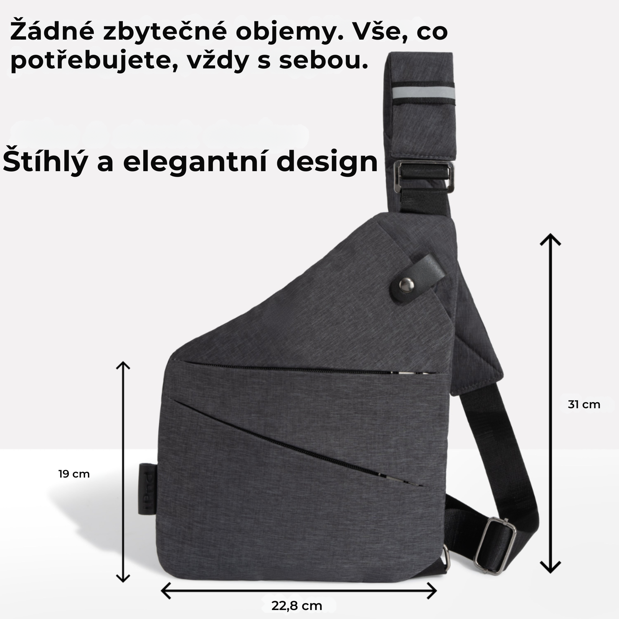 ZUZANA | SecuBag Taška přes rameno