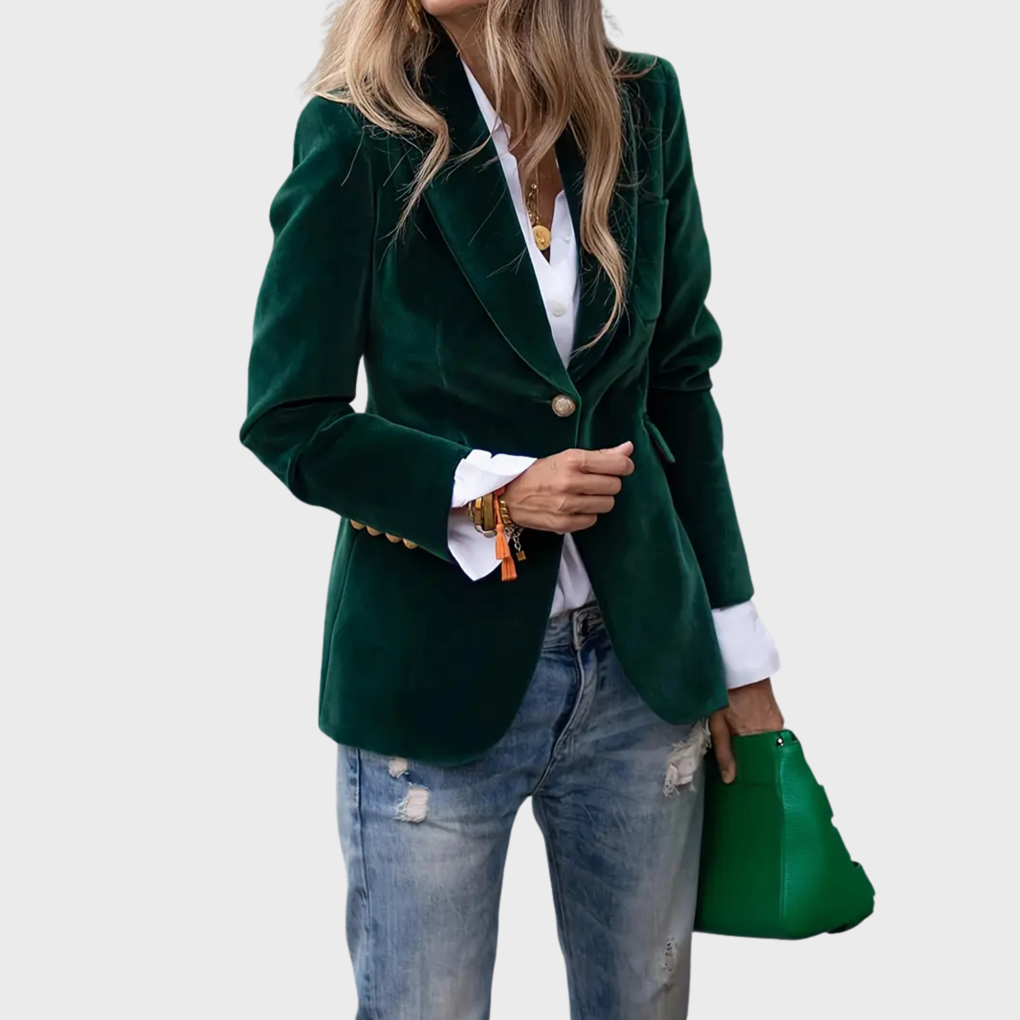 ZUZANA | Elegantní sametové sako