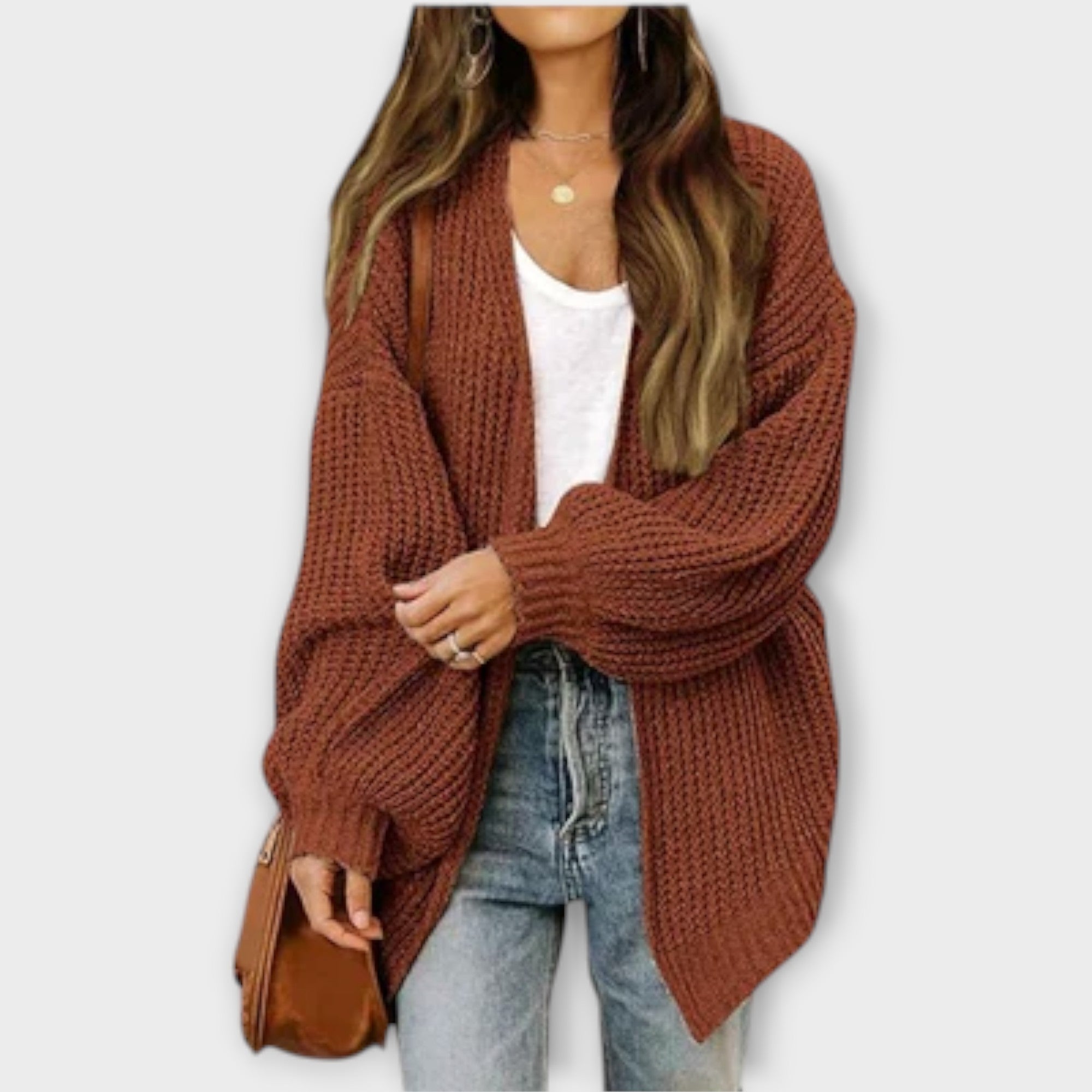 ZUZANA | Ležérní pletený cardigan