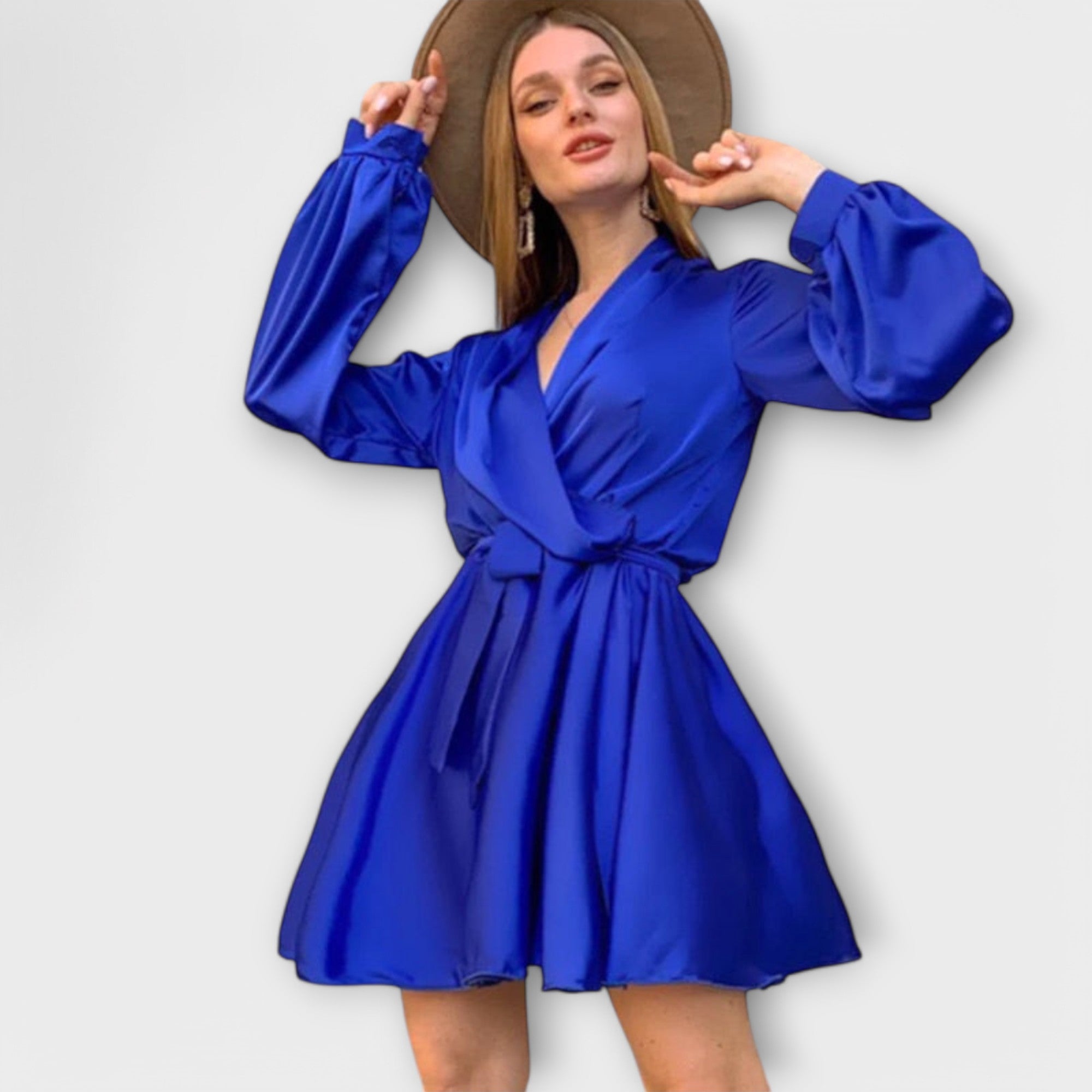 ZUZANA | Elegantní Saténové Šaty