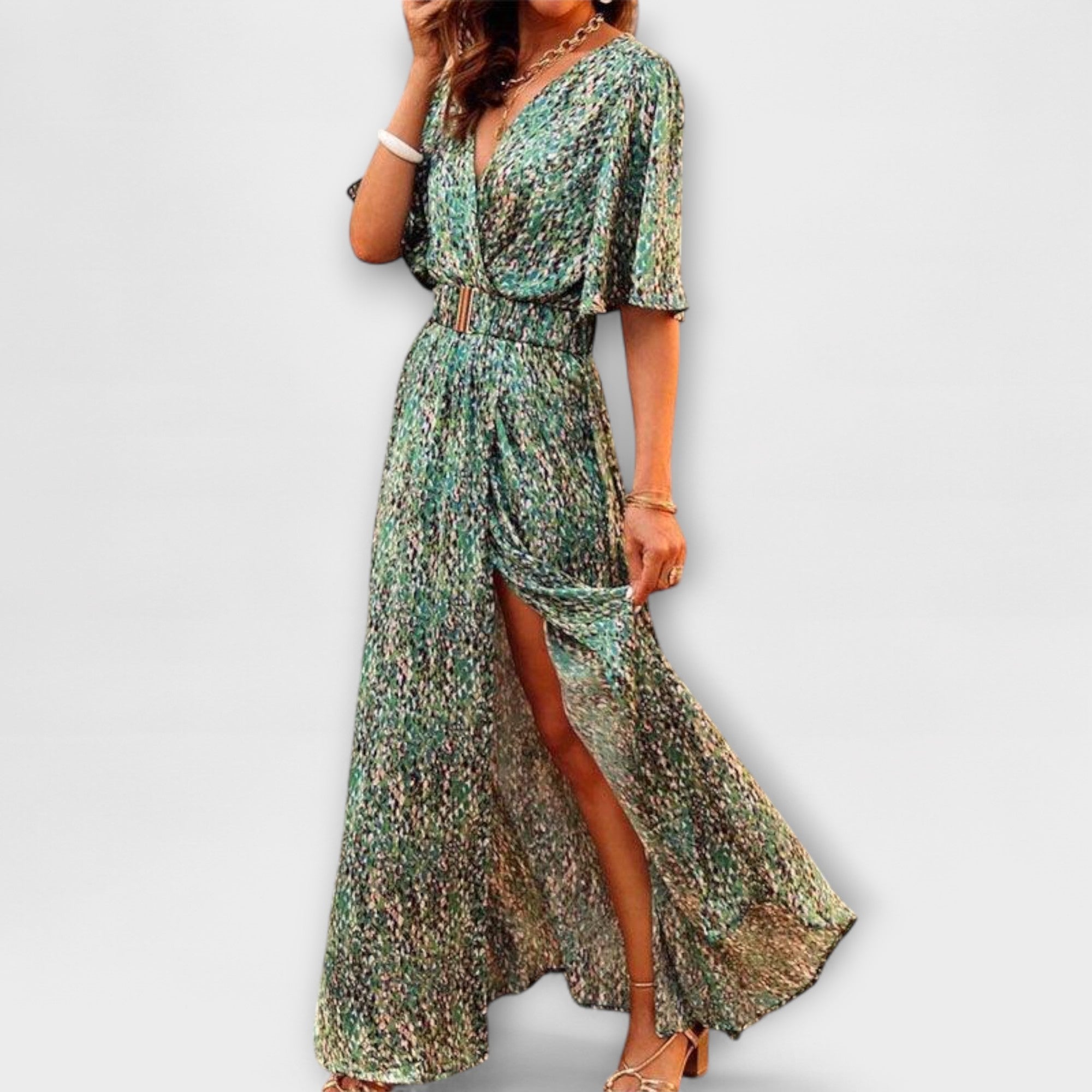 ZUZANA | Dlouhá Boho-styl letní šaty