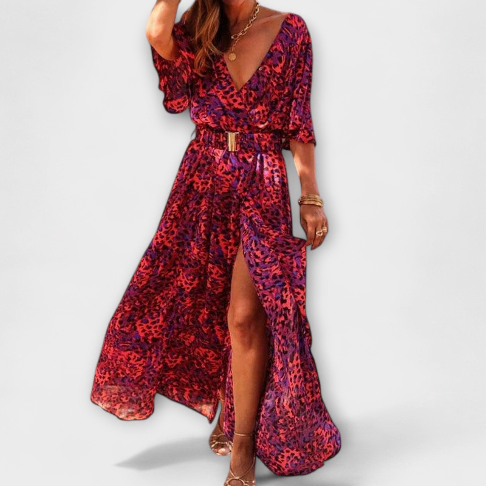 ZUZANA | Dlouhá Boho-styl letní šaty