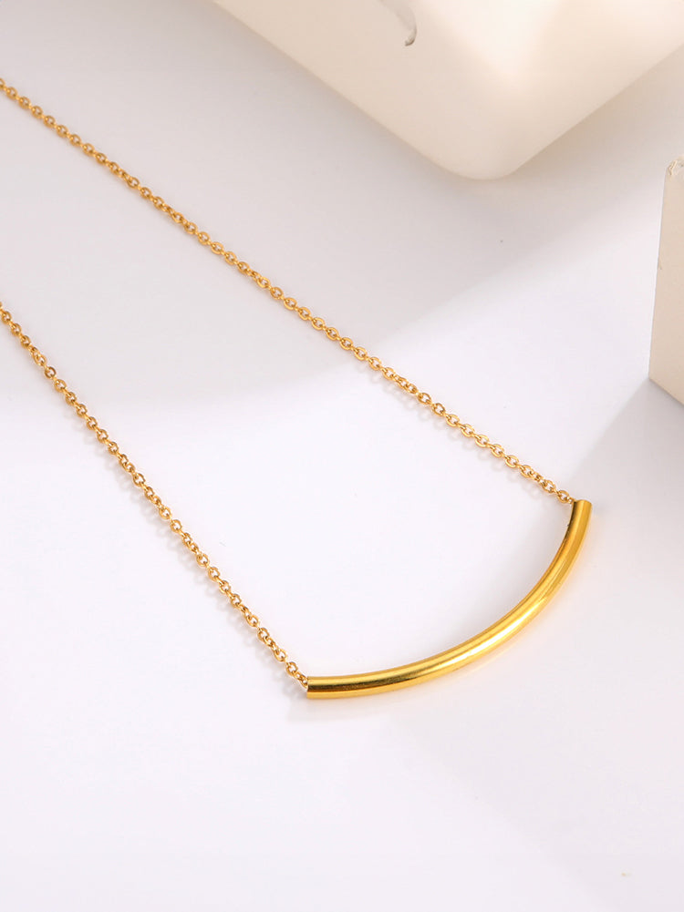 ZUZANA | LUXE Náhrdelník s křivou tyčí