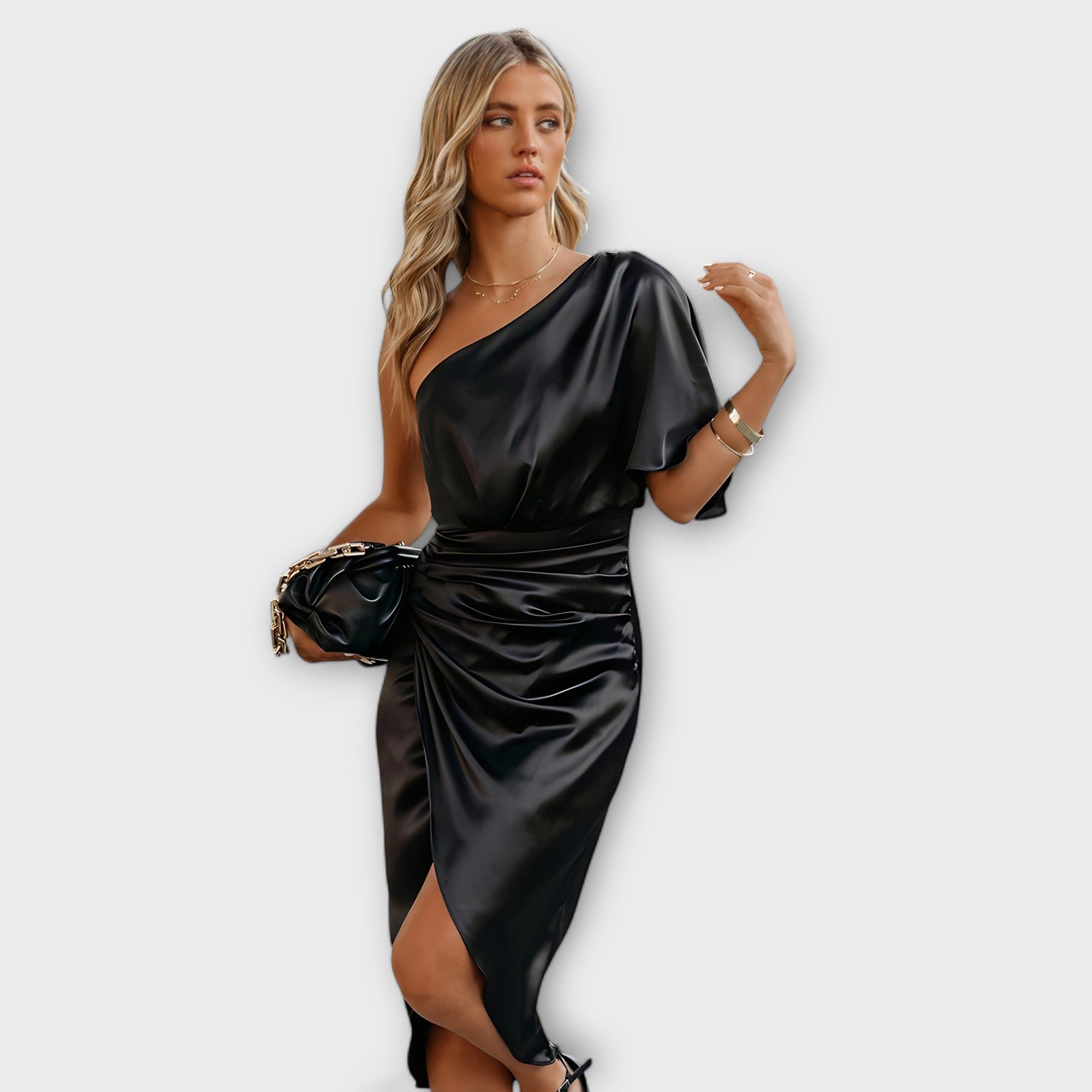 ZUZANA | Luxusní hedvábná večerní šaty