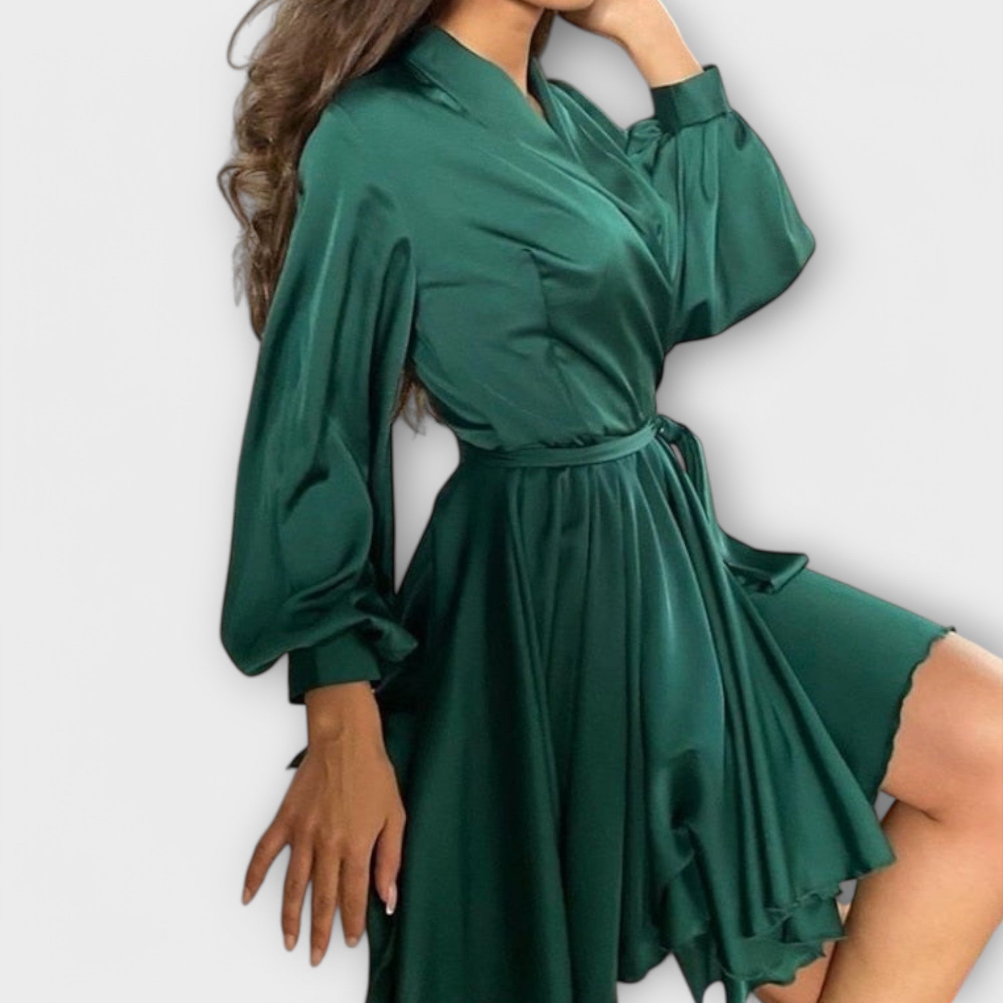 ZUZANA | Elegantní Saténové Šaty