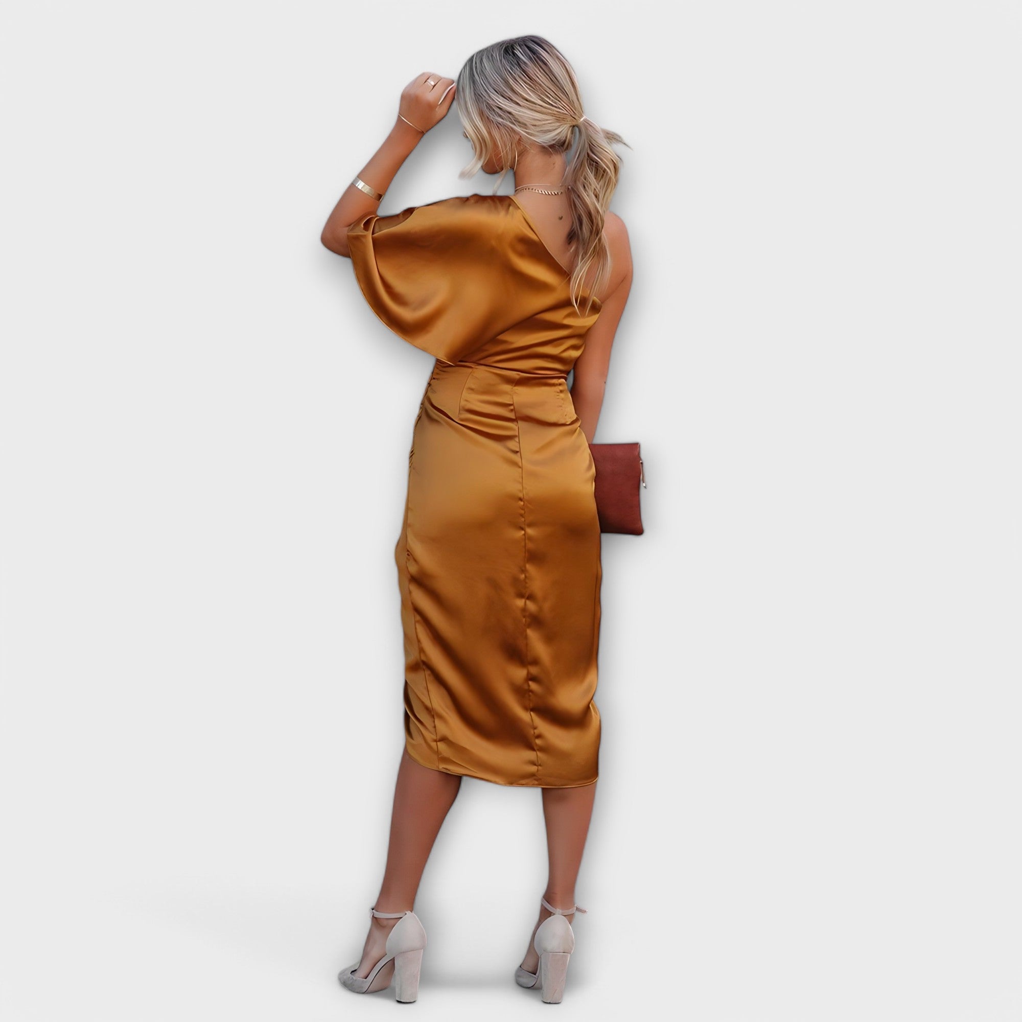 ZUZANA | Luxusní hedvábná večerní šaty