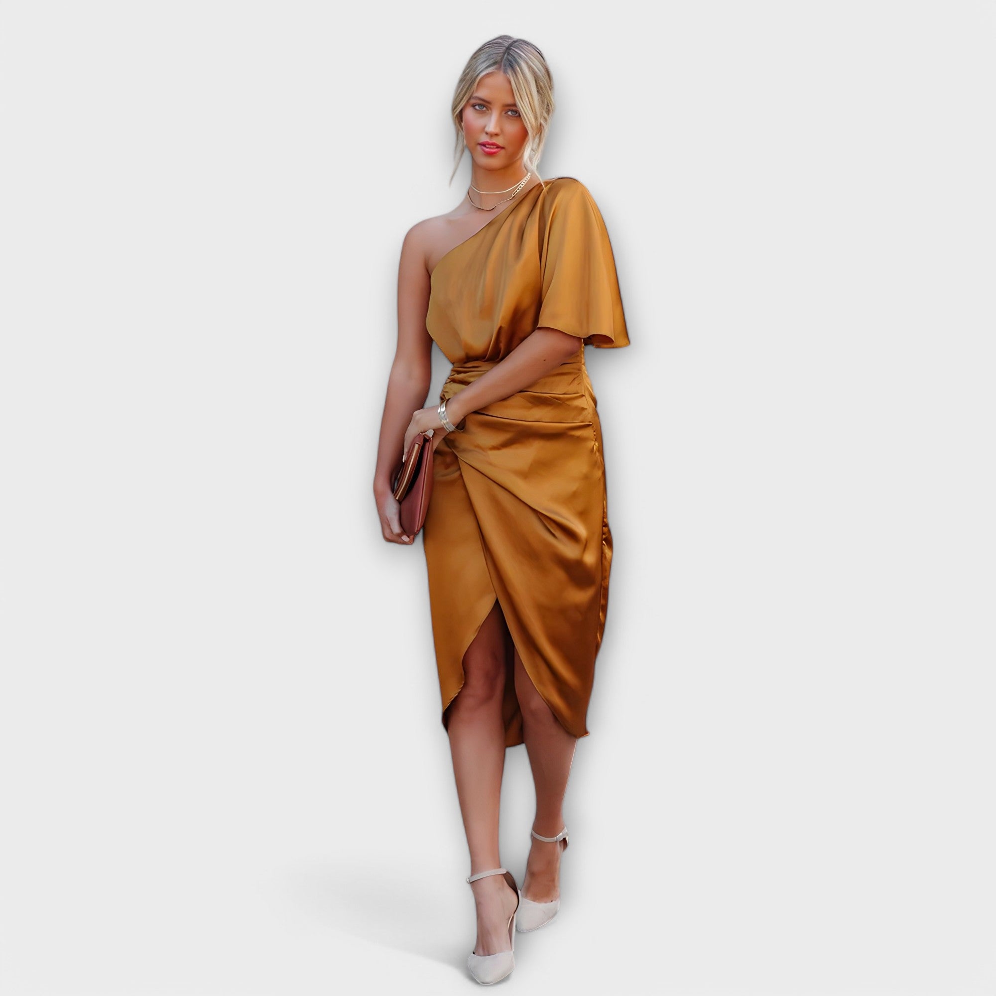 ZUZANA | Luxusní hedvábná večerní šaty