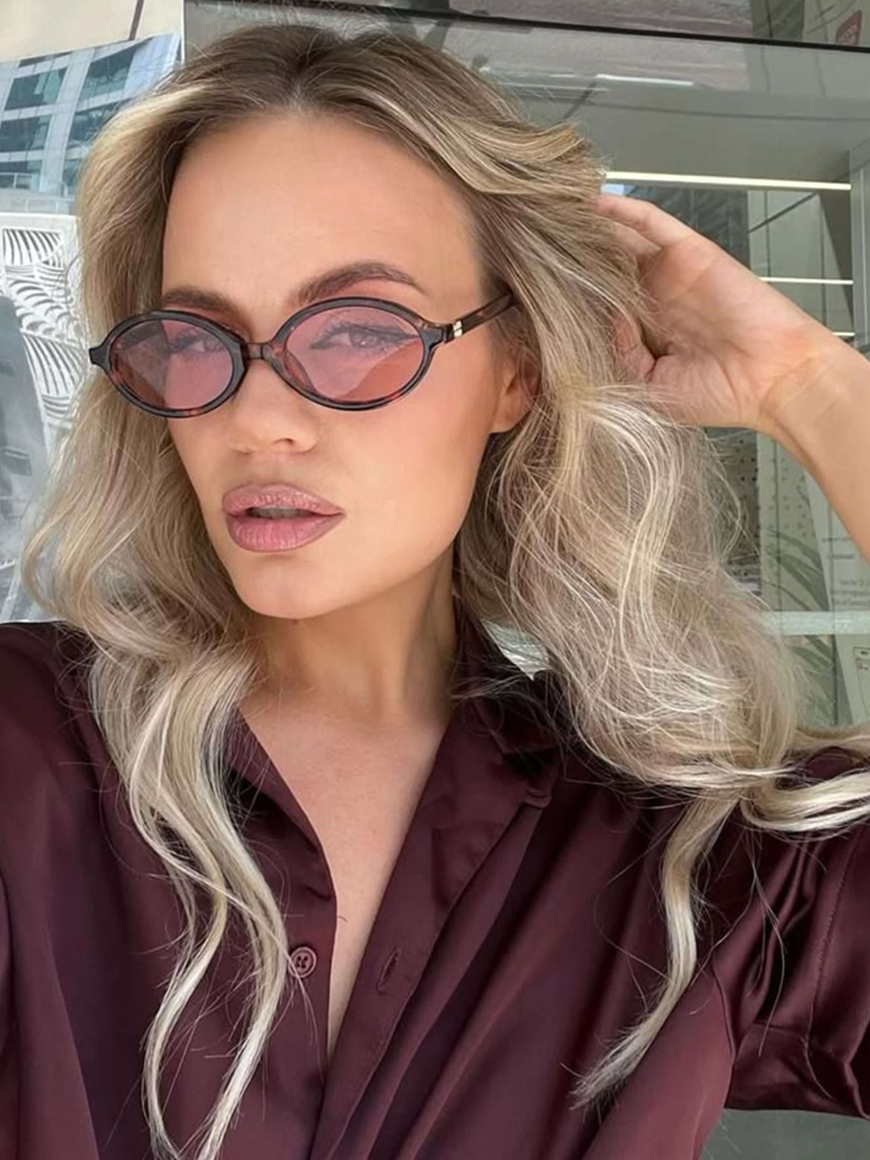 ZUZANA | Clarence Ovale Sluneční Brýle