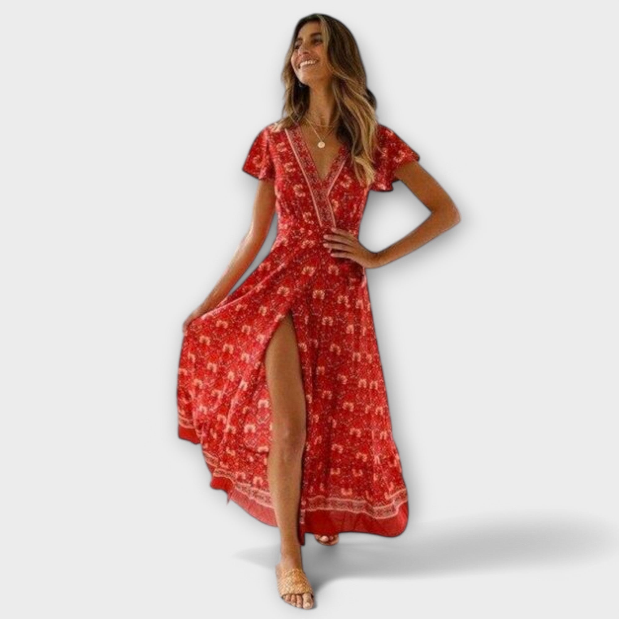ZUZANA | Boho Midi-šaty