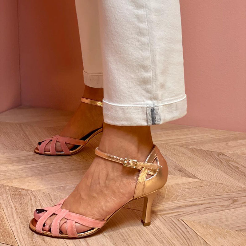 ZUZANA | Elegantní páskové lodičky s pohodlným podpatkem