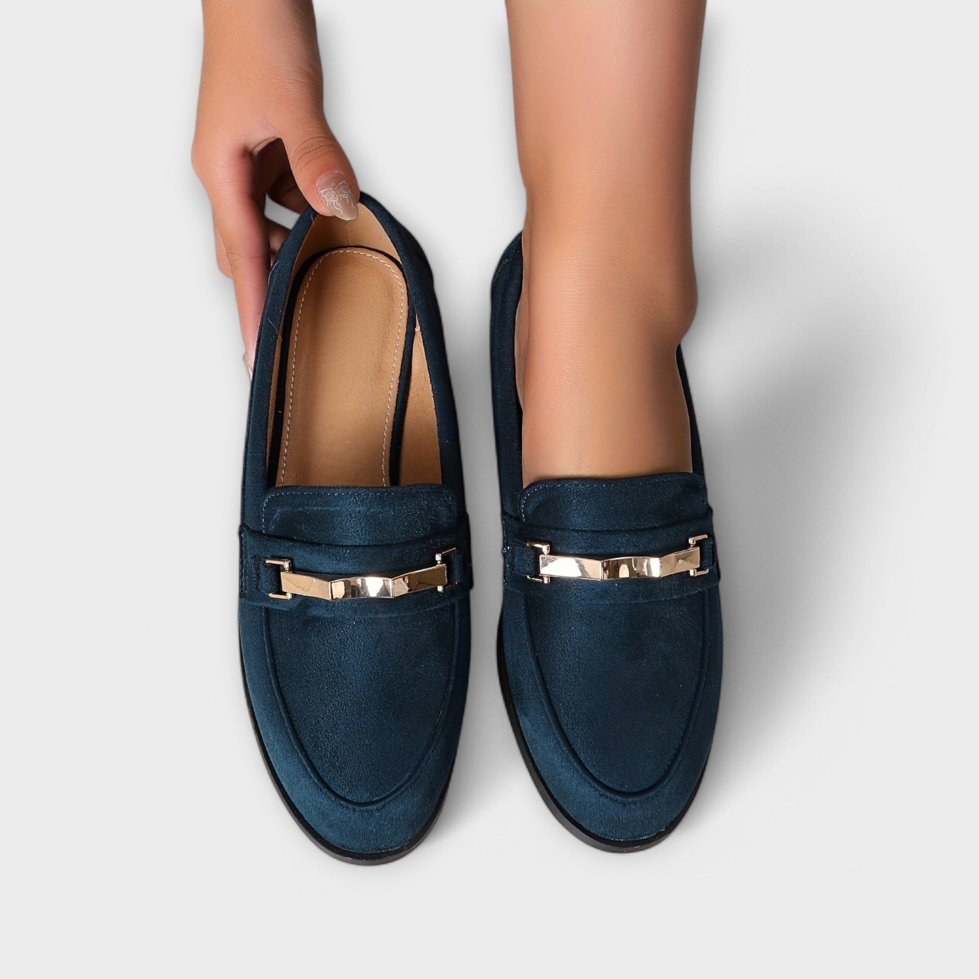 ZUZANA | Flanelové Loafery