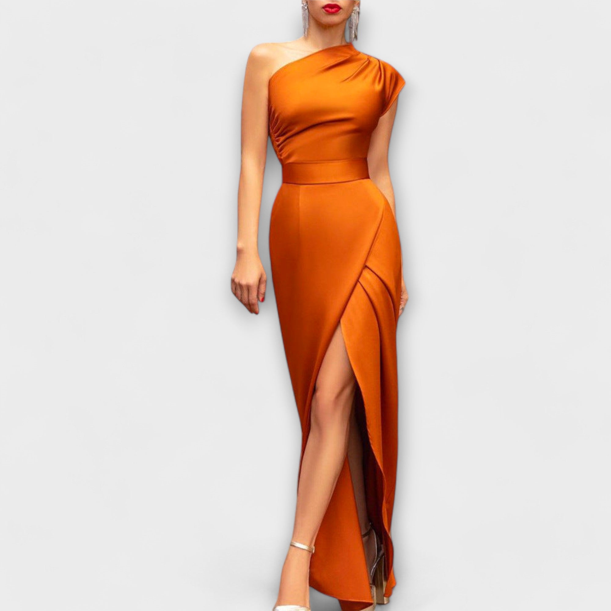 ZUZANA | Elegantní asymetrické večerní šaty