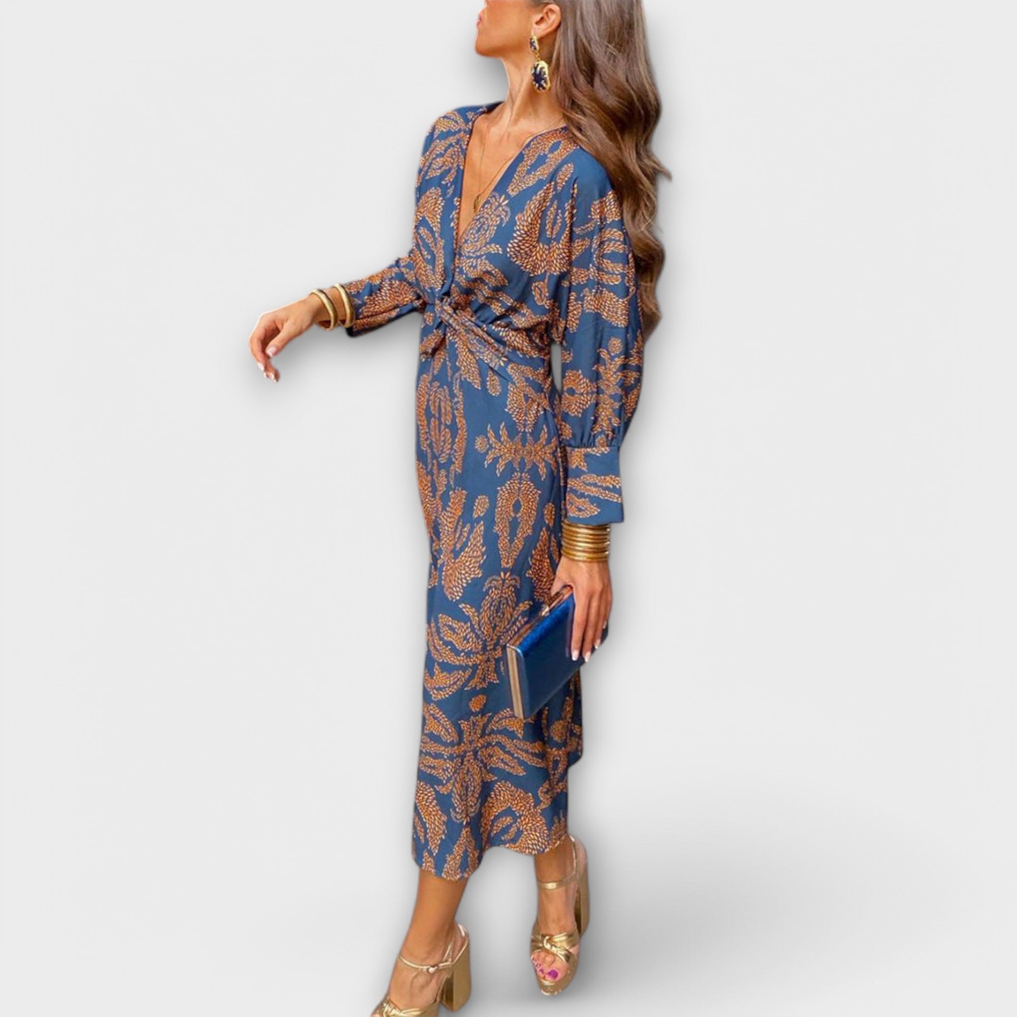 ZUZANA | Elegantní šaty s dlouhým rukávem