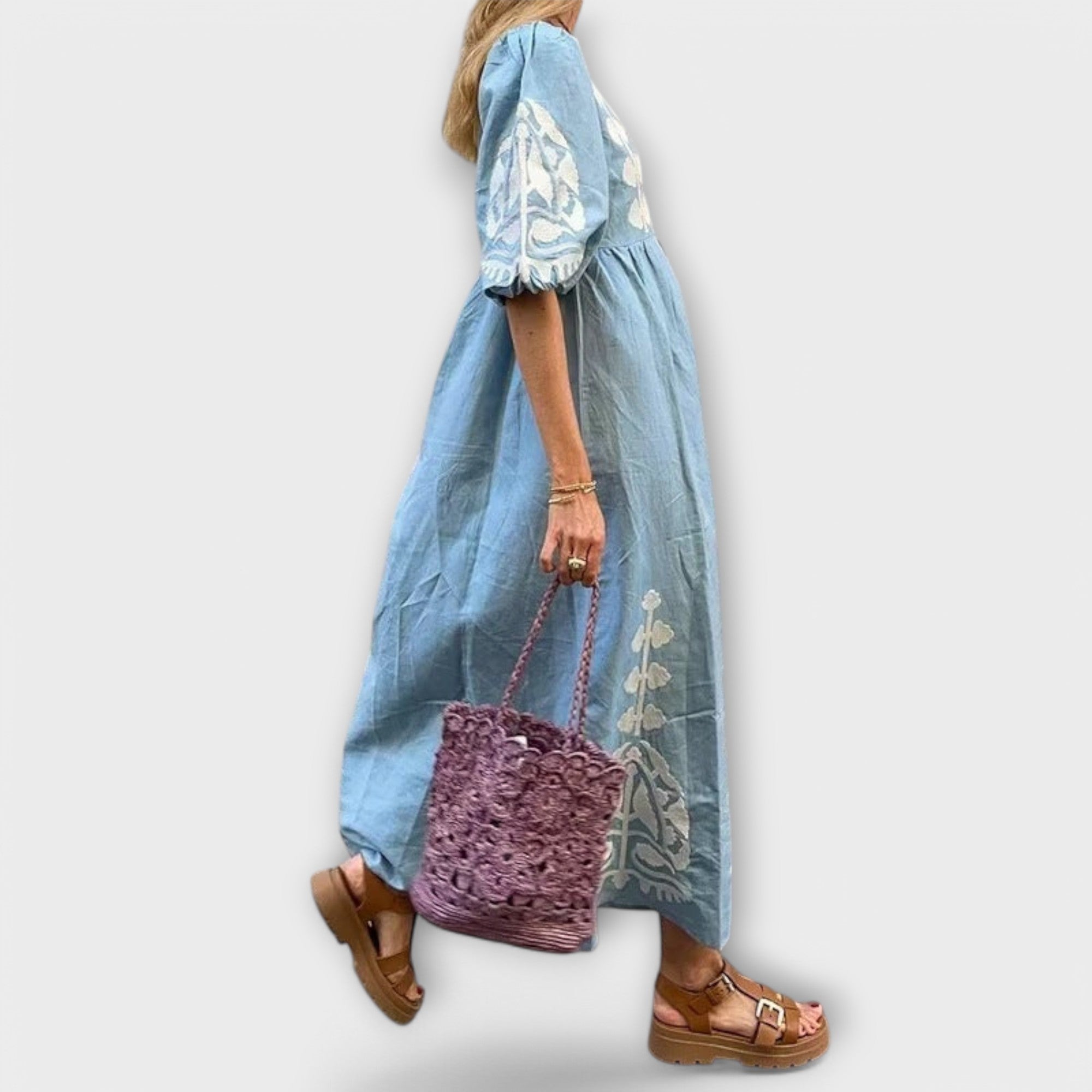 ZUZANA | Tištěné šaty pro bez námahu elegantní vzhled