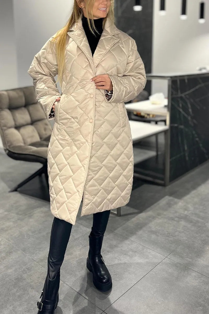 ZUZANA | Kensington Luxe Oboustranný prošívaný kabát