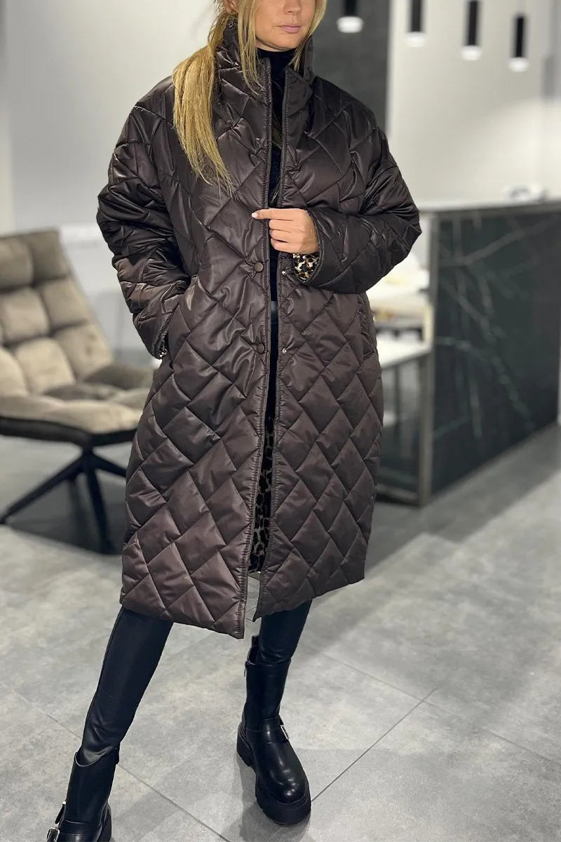 ZUZANA | Kensington Luxe Oboustranný prošívaný kabát