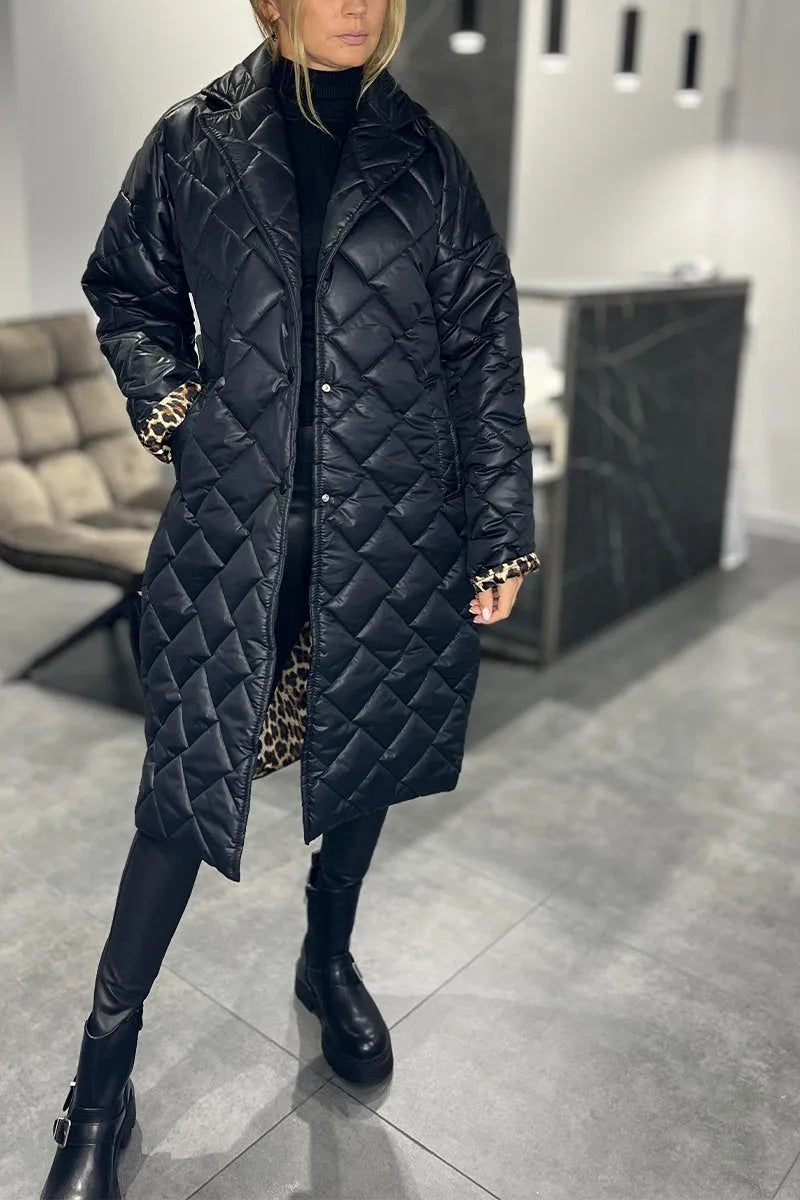 ZUZANA | Kensington Luxe Oboustranný prošívaný kabát