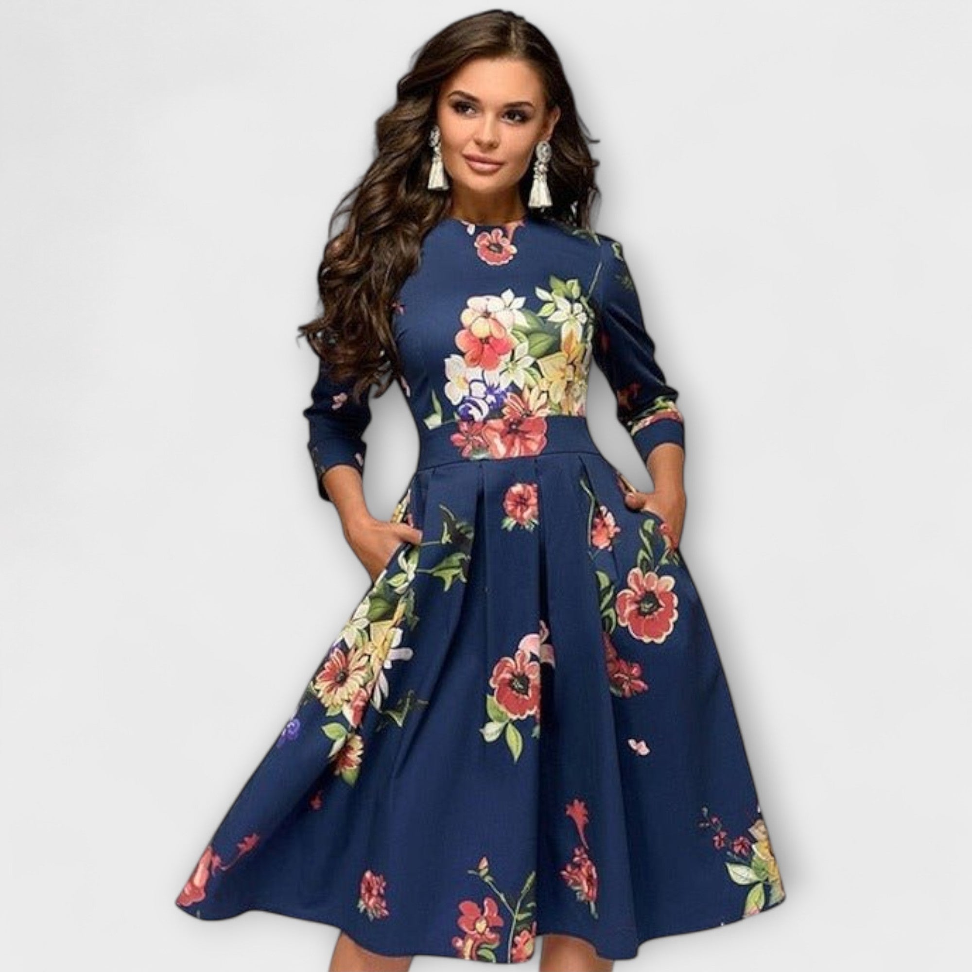 ZUZANA | Elegantní šaty ke kolenům